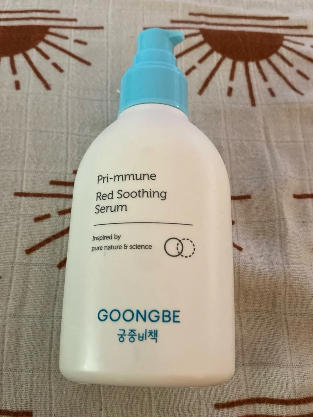 Pri-mmune Red Soothing Serum – White with Blue Pump
